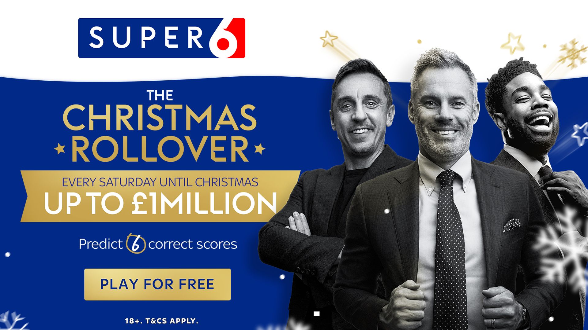 The Super 6 £1m Christmas Rollover