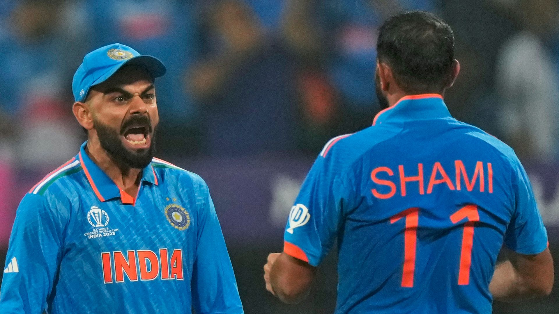 Kohli makes history and Shami takes seven as India reach World Cup final