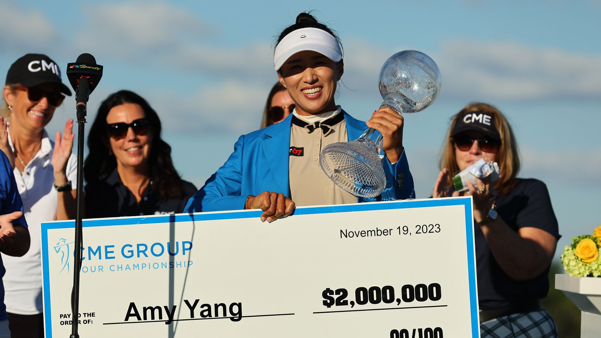 Brilliant Yang clinches LPGA Tour Championship