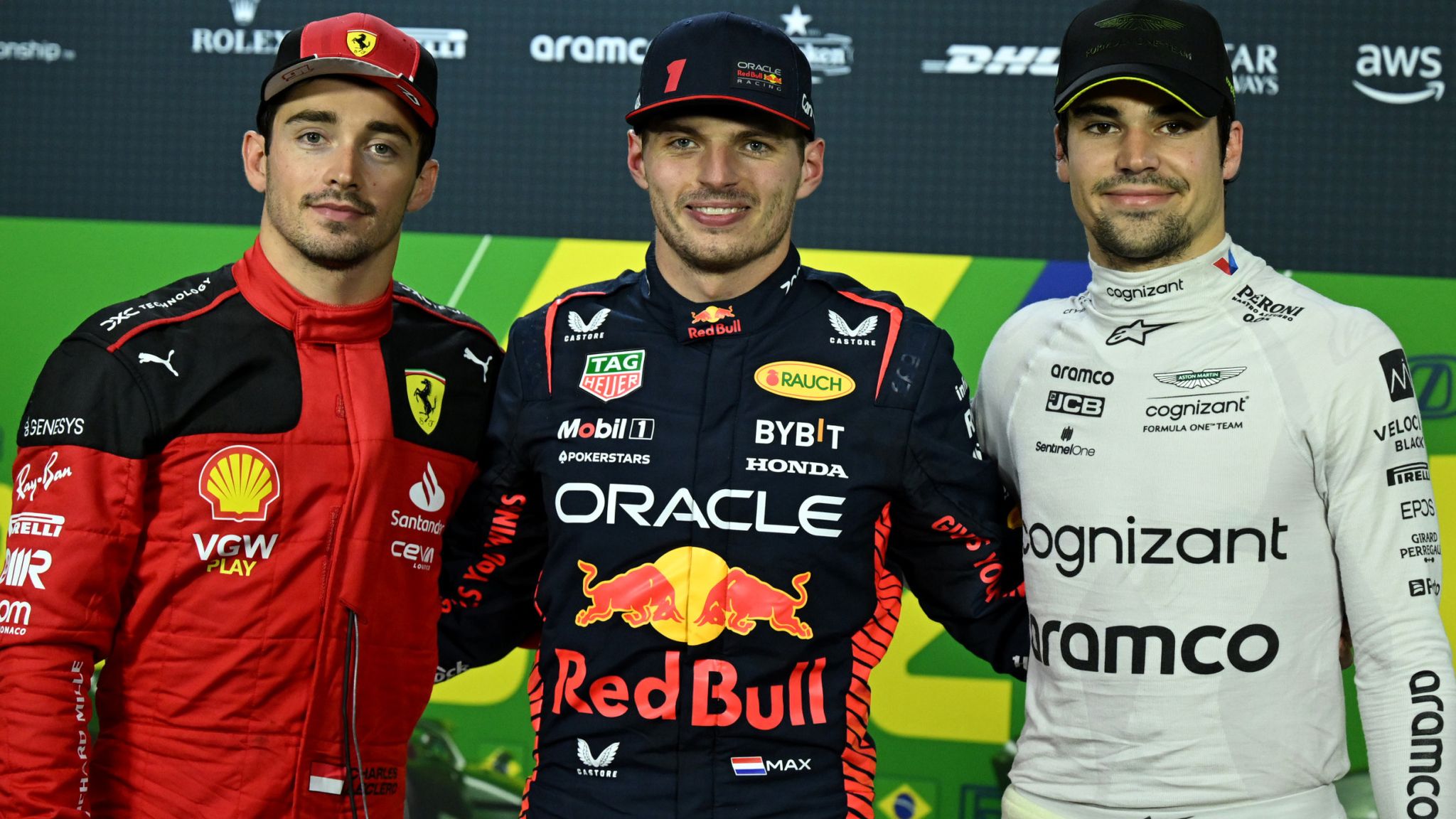 Verstappen on pole after 'insane' Sao Paulo qualifying