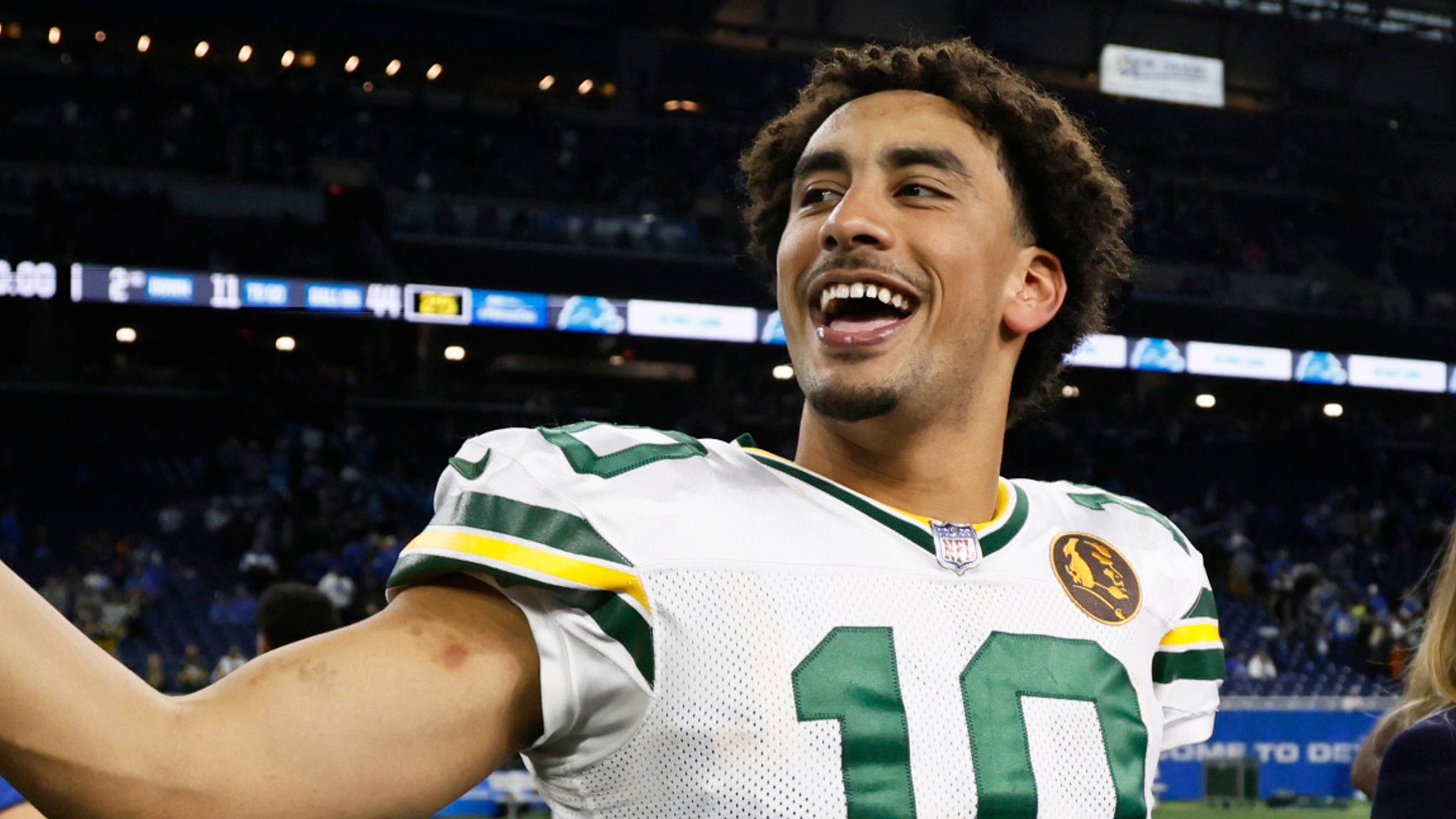 Jordan Love faces 'bright future' after statement performance to lead Green  Bay Packers past Detroit Lions | NFL News | Sky Sports