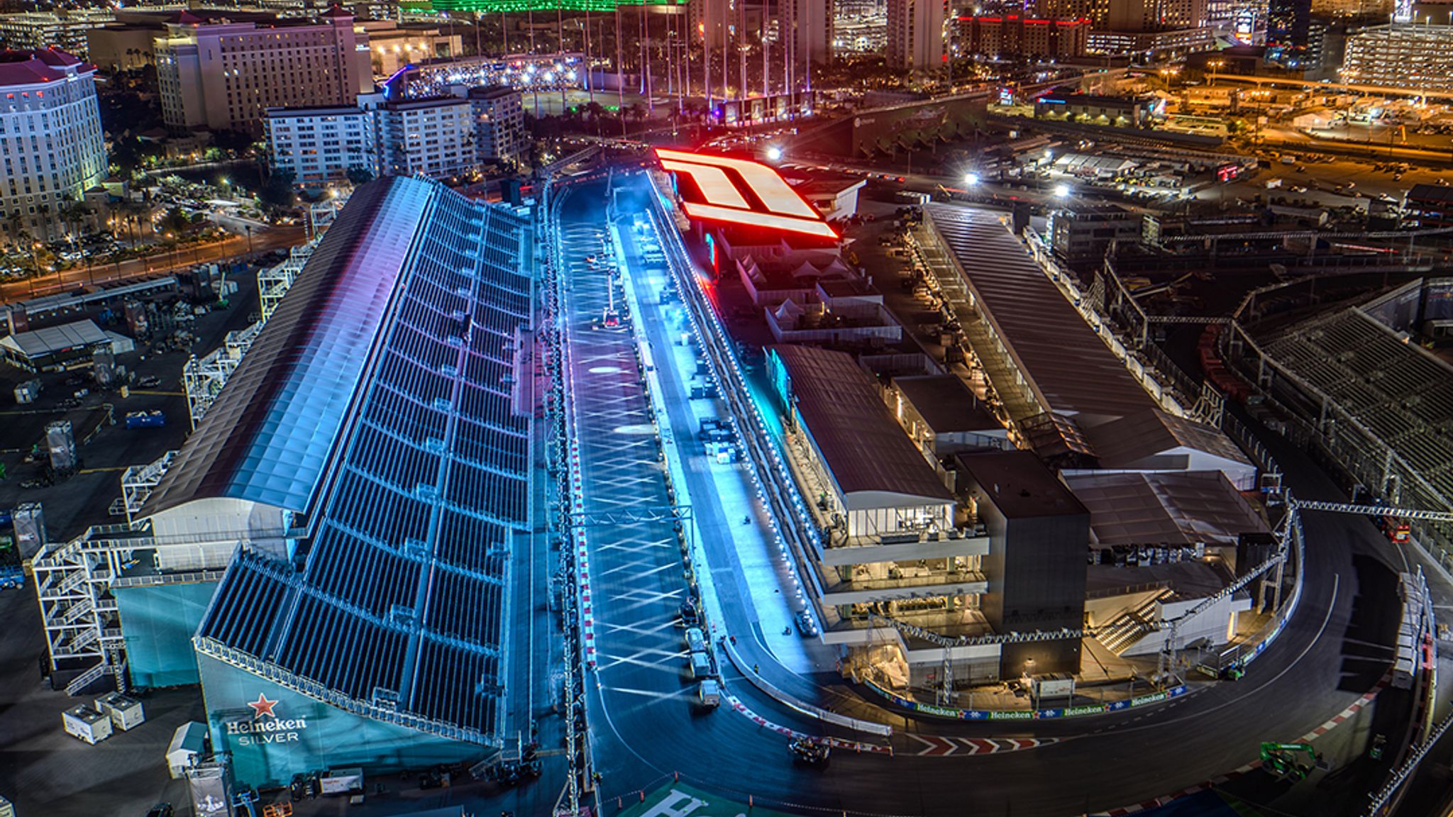 The Challenge of Turning the Las Vegas Strip Into F1 Race Track – The  Hollywood Reporter