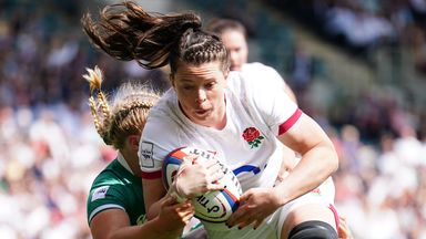 England's Abbie Ward returns to the side as one of two changes ahead of Saturday's Grand Slam-decider vs France