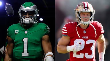 Image from San Francisco 49ers at Philadelphia Eagles: NFC's fierce new rivalry fueled by trash talk