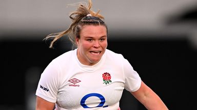 Red Roses tighthead prop Sarah Bern is in the starting XV for Saturday’s match against New Zealand