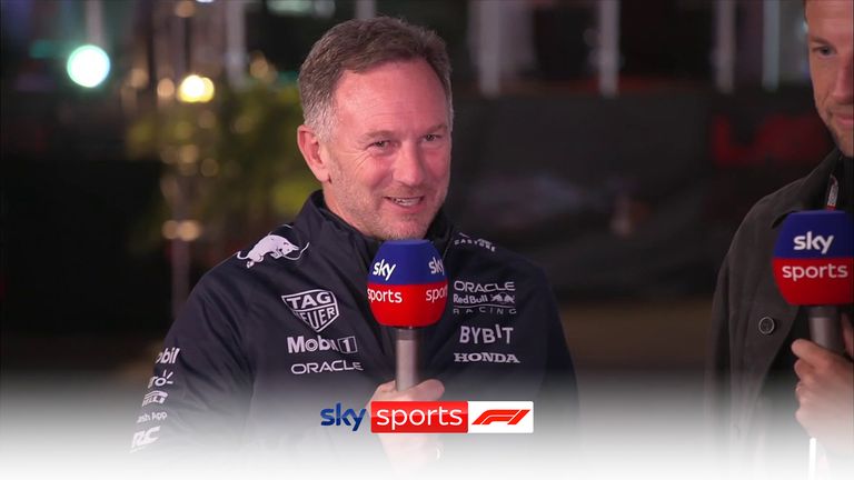 Red Bull team principal Christian Horner responds to the news that FP1 of the Las Vegas GP has been suspended, saying 'safety comes first'.