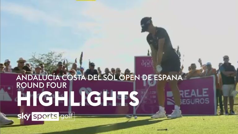 Highlights from the fourth round of the season-ending Andalucia Costa del Sol Open de Espana from Real Club de Golf las Brisas