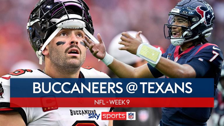 Highlights of the Tampa Bay Buccaneers against the Houston Texans from Week Nine of the NFL