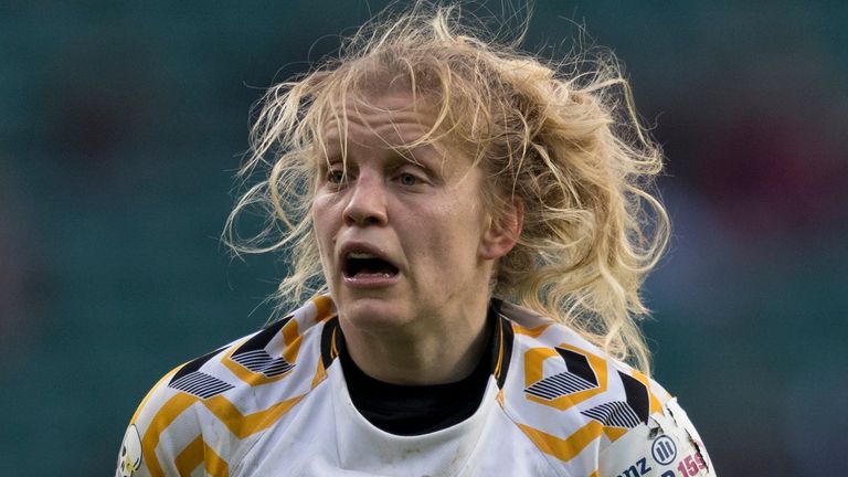 An all-action flanker, Molloy says she was quickly put in the back-row after first taking up rugby in Cardiff in 2007 