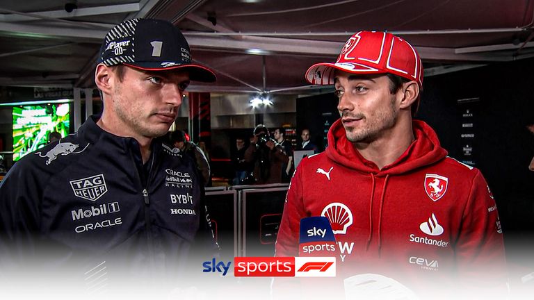 Ferrari driver Charles Leclerc believes they'll have the upper hand after Qualifying whereas Red Bull driver Max Verstappen isn't too sure