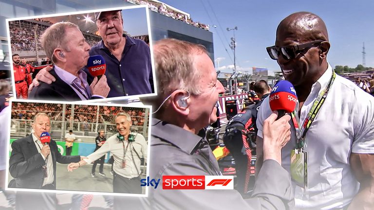 Watch the best moments from Martin Brundle's Gridwalks this 2023 Formula 1 season