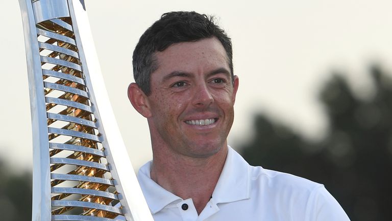 Rory McIlroy will lift the Harry Vardon Trophy for a fifth time after securing Race to Dubai victory