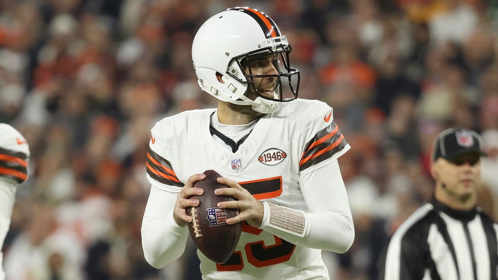 New York Jets 20-37 Cleveland Browns: Joe Flacco guides injury-ravaged team  to unlikely playoff place | NFL News | Sky Sports