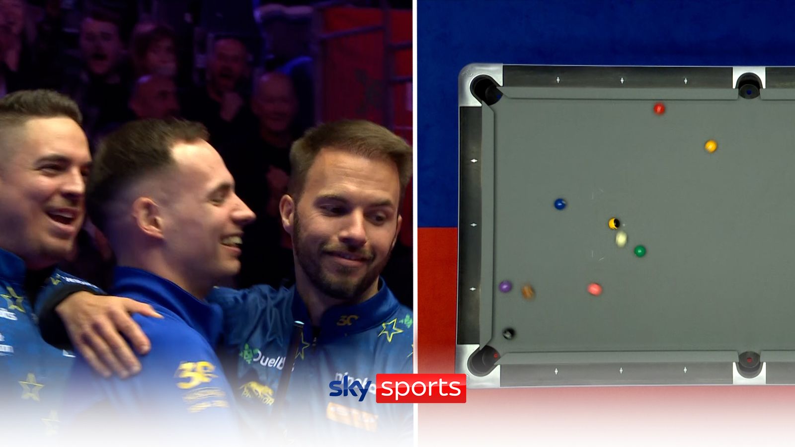 Mosconi Cup: Team Europe’s golden break helps home side to perfect start against Team USA at Alexandra Palace | News News