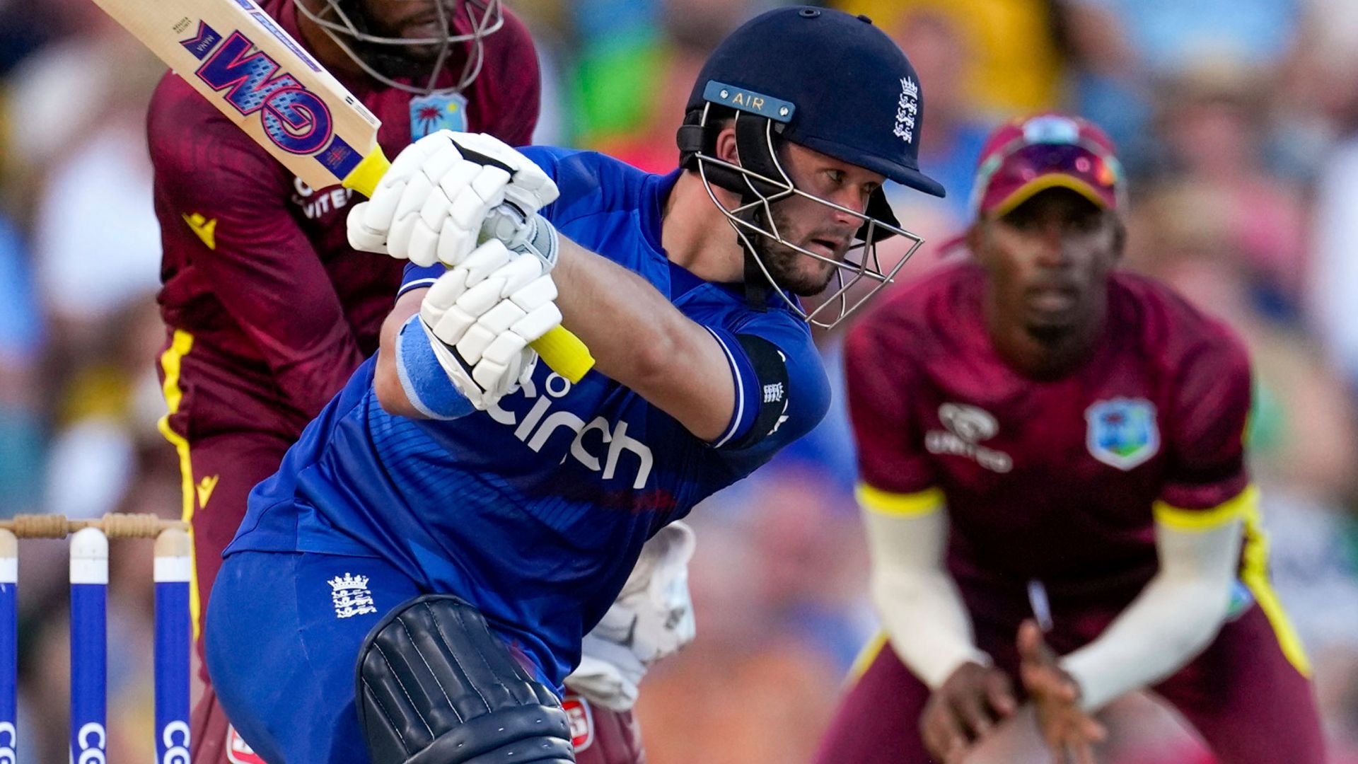 England collapse to 171-9 vs West Indies in 40-over ODI decider LIVE!