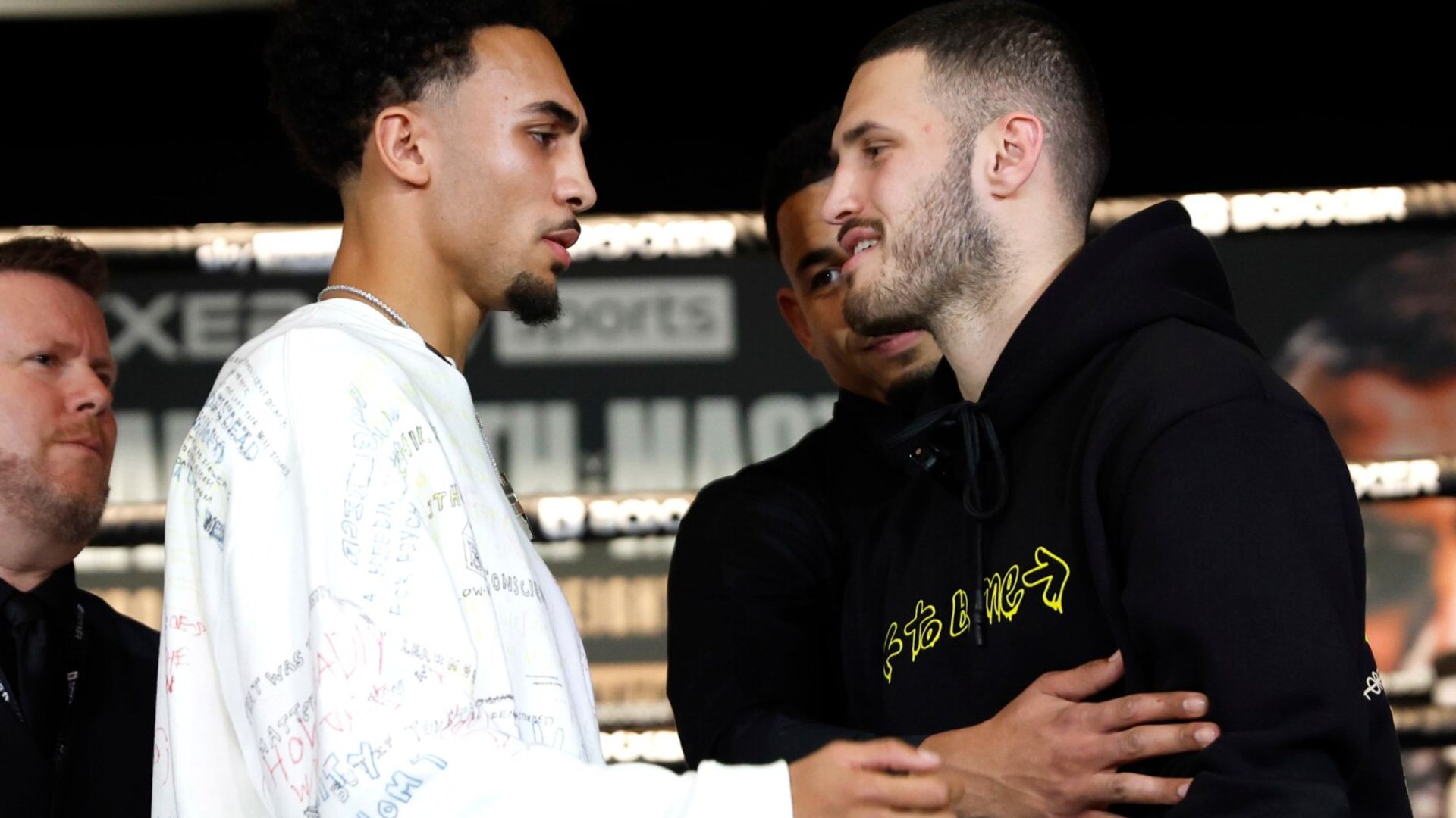 'Slap' threat fires up Whittaker as tempers flare at press conference