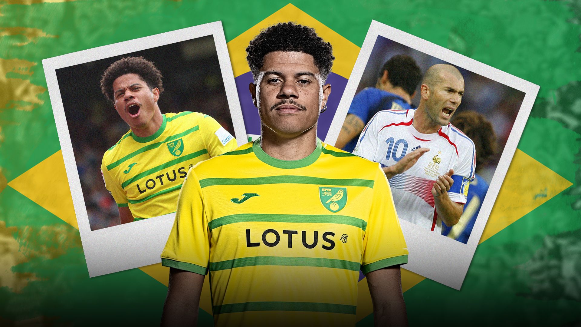 Gabriel Sara: Norwich's boy from Brazil with a dog named Zidane