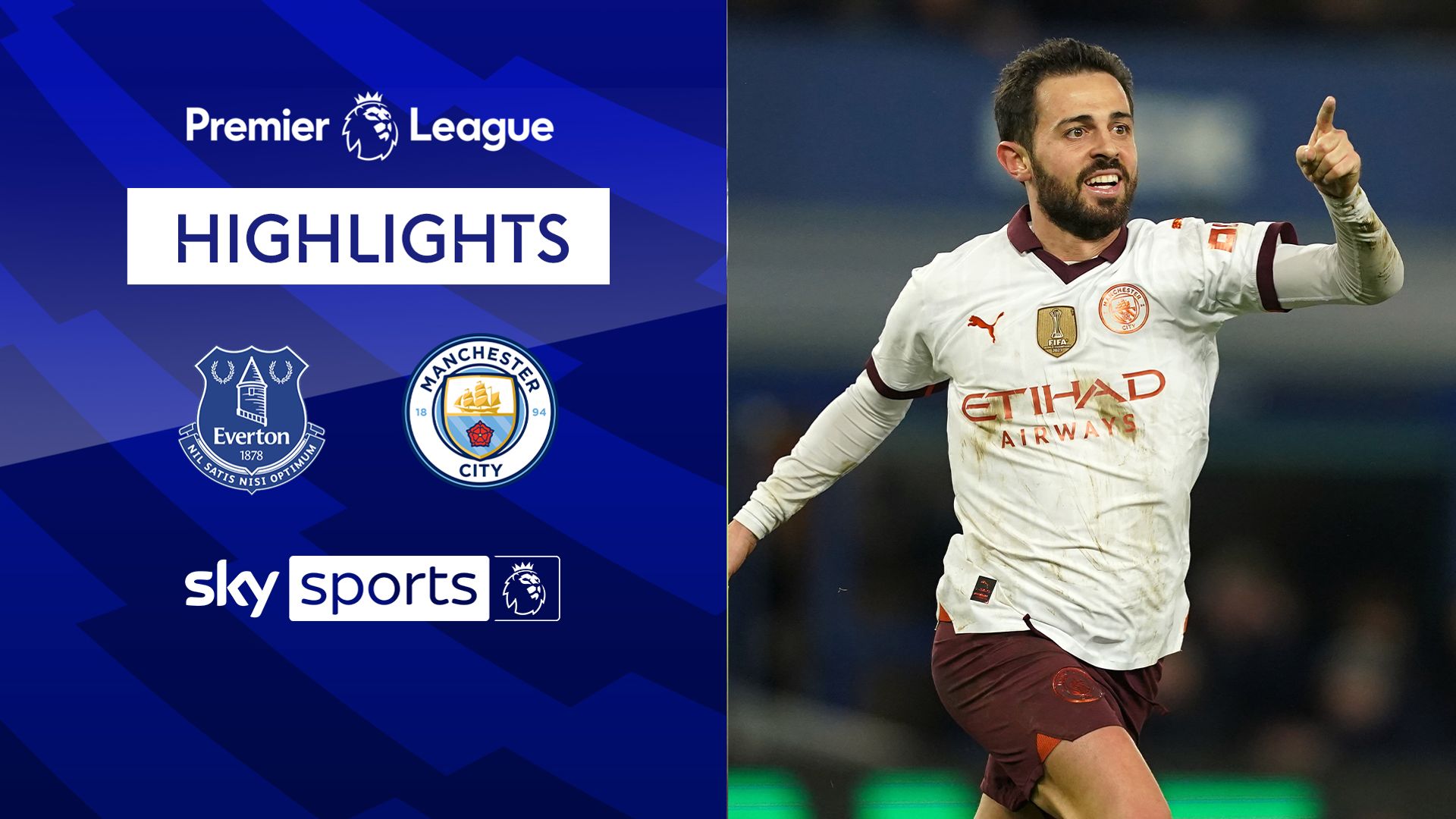 Man City come from behind to beat Everton