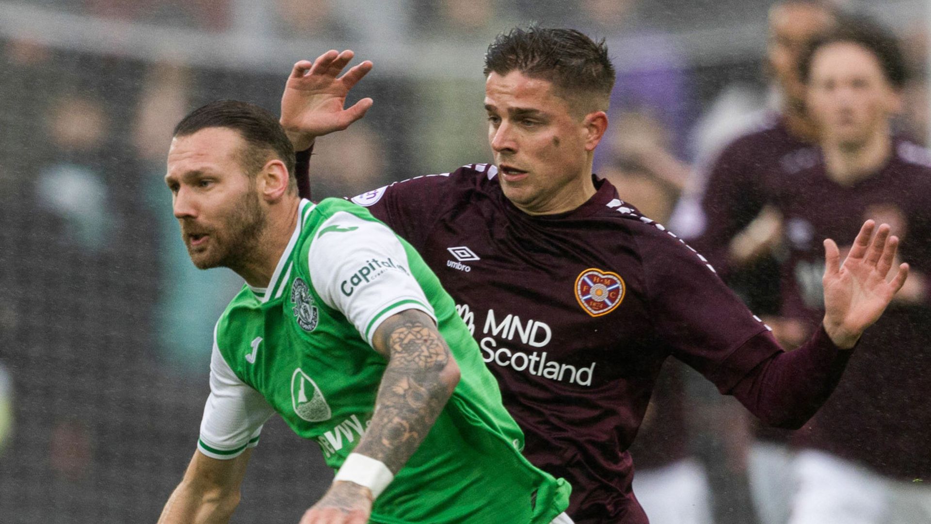 Coach mic'd up & bodycams - Edinburgh derby access all areas on Sky