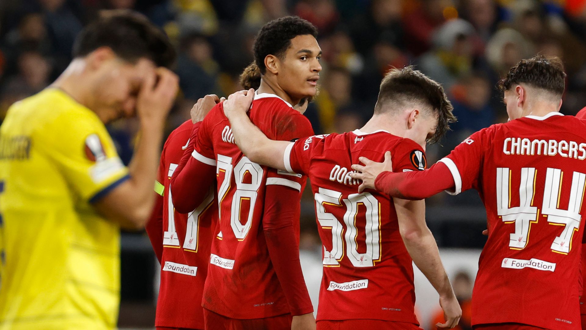 Liverpool beaten by Union SG on difficult night for youngsters