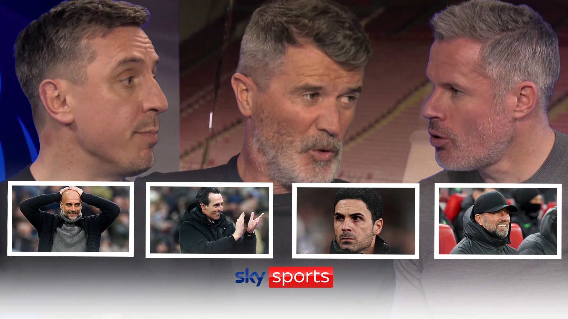 G Nev, Keane, Carra debate PL title race: 'Man City aren't as strong this year!'