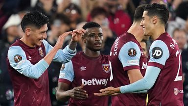 Edson Alvarez's first goal for the Hammers made sure of the victory
