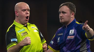 Michael van Gerwen beat Luke Littler 6-5 in the semi-finals of the Premier League Darts in Newcastle this week