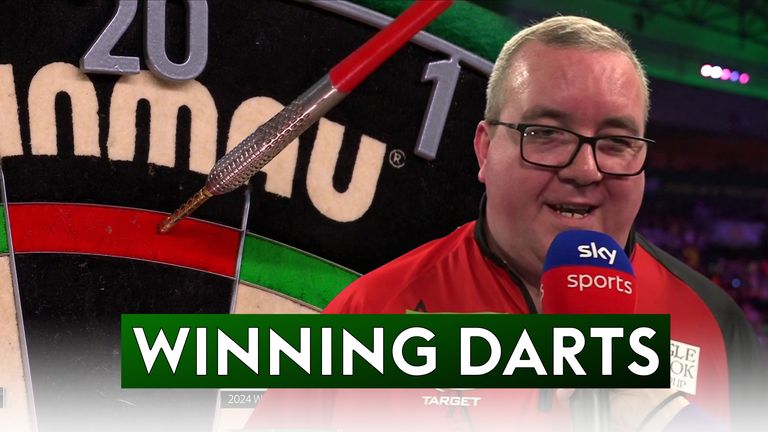 Stephen Bunting put on another dominant performance with a 4-0 win over Florian Hempel with Michael van Gerwen next up