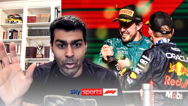 Speaking on the Sky Sports F1 podcast, Karun Chandhok breaks down Fernando Alonso's 'outstanding season'