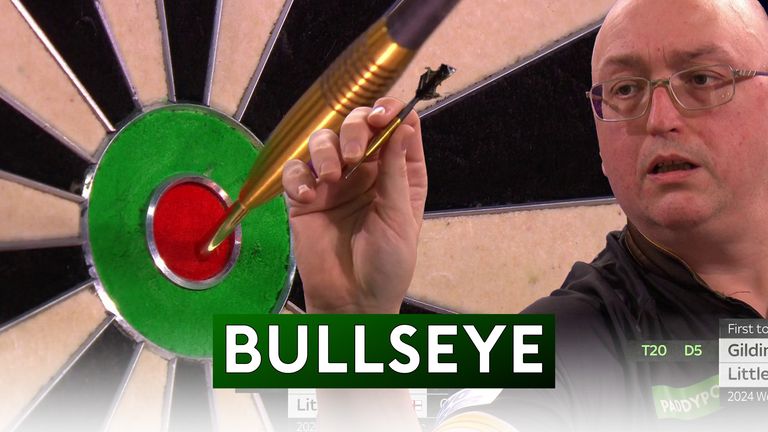 Gilding nailed this 130 on the bullseye but still lost the opening set