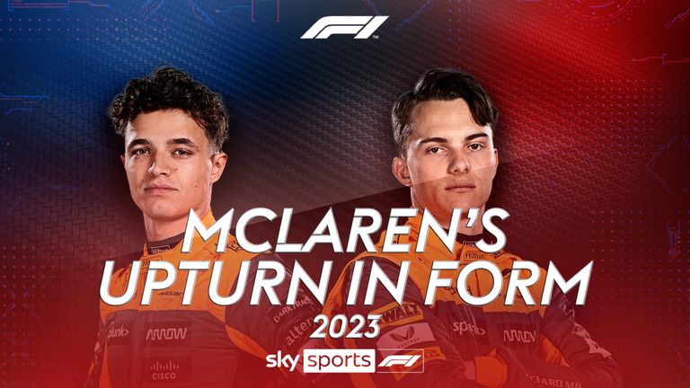 Relive how McLaren went from the back of the pack towards the front of the grid during the 2023 Formula One season