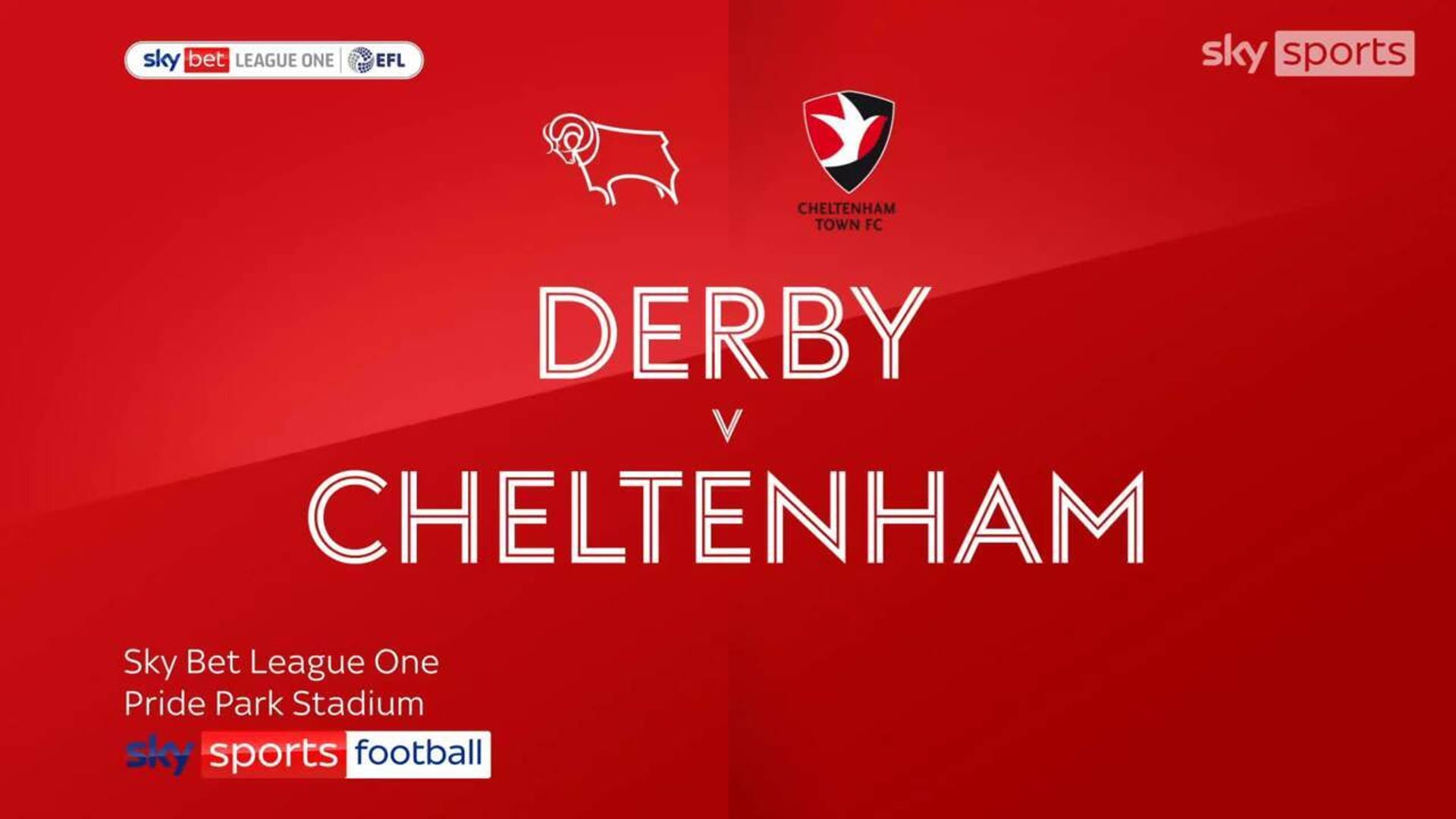Derby 2-1 Cheltenham