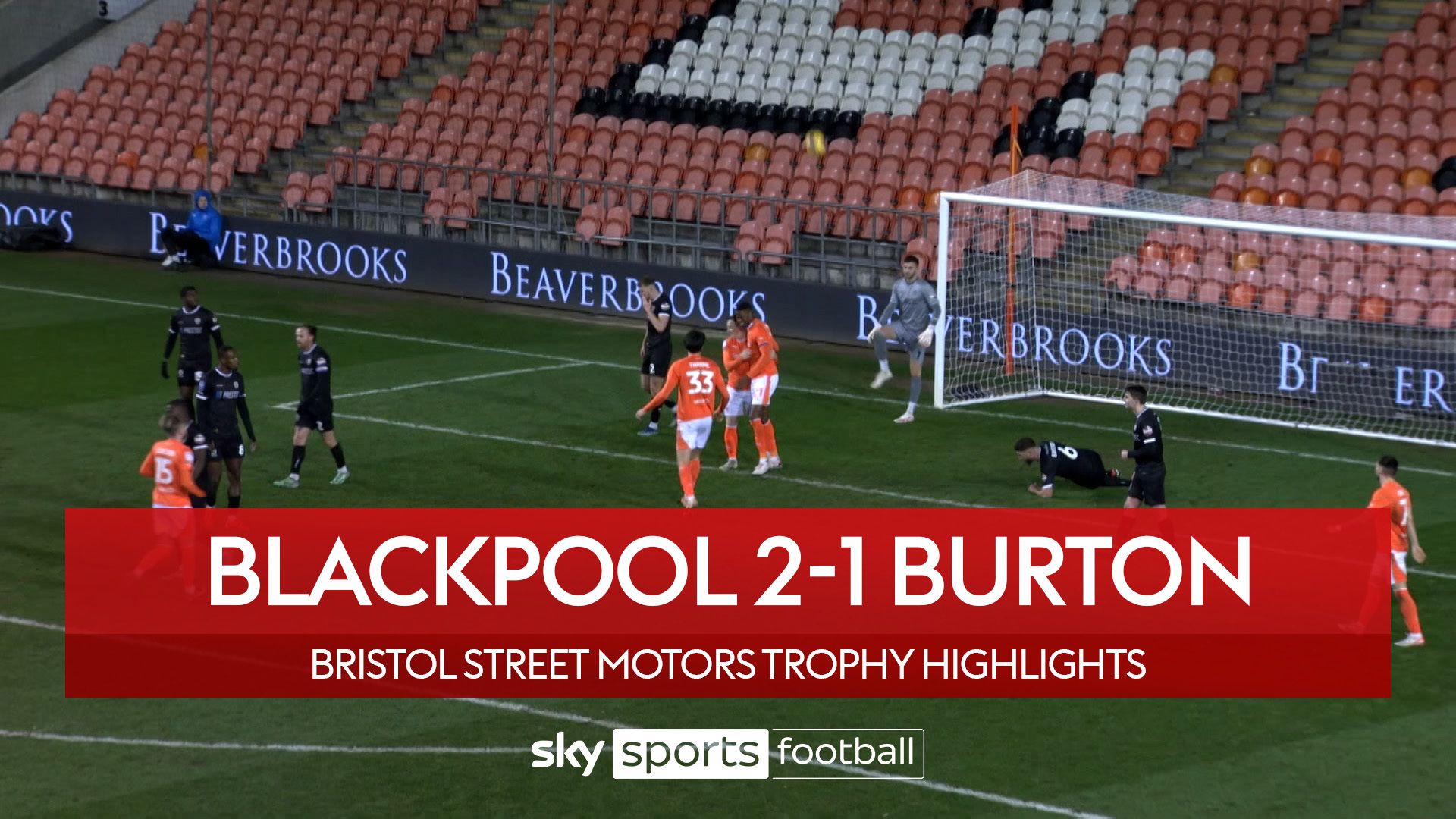 Blackpool 2-1 Burton