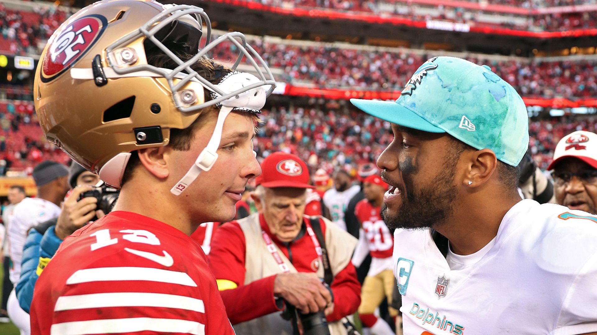 Purdy, Tagovailoa receive first Pro Bowl selections as starting QBs
