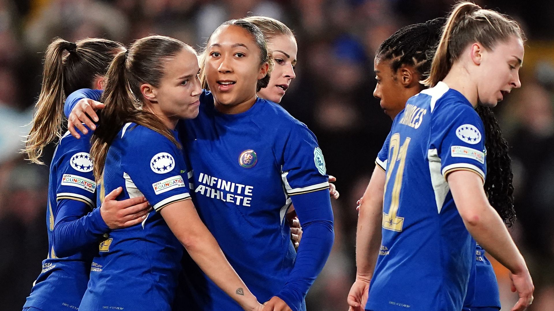 Chelsea beat Real Madrid to qualify for WCL quarter-finals