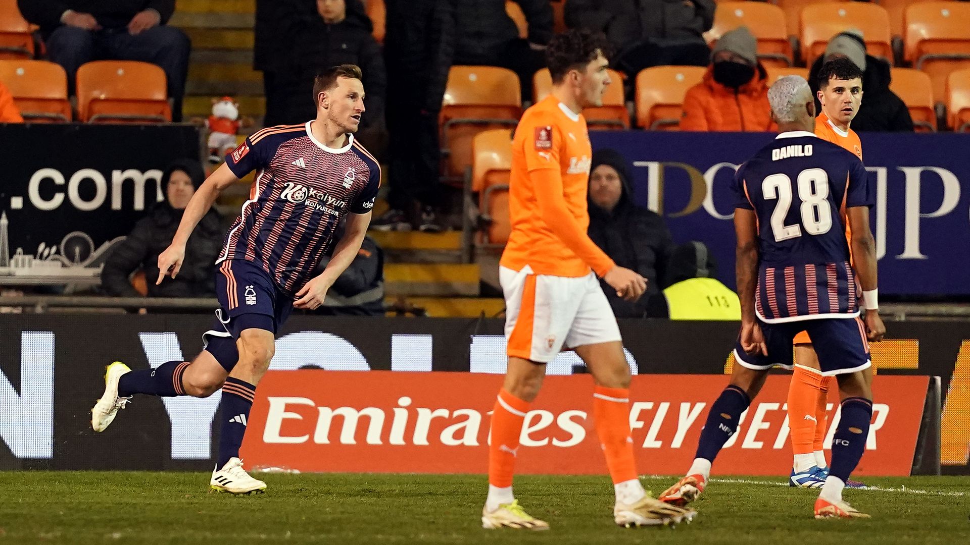 Wood sinks Blackpool in extra time as Forest reach FA Cup fourth round