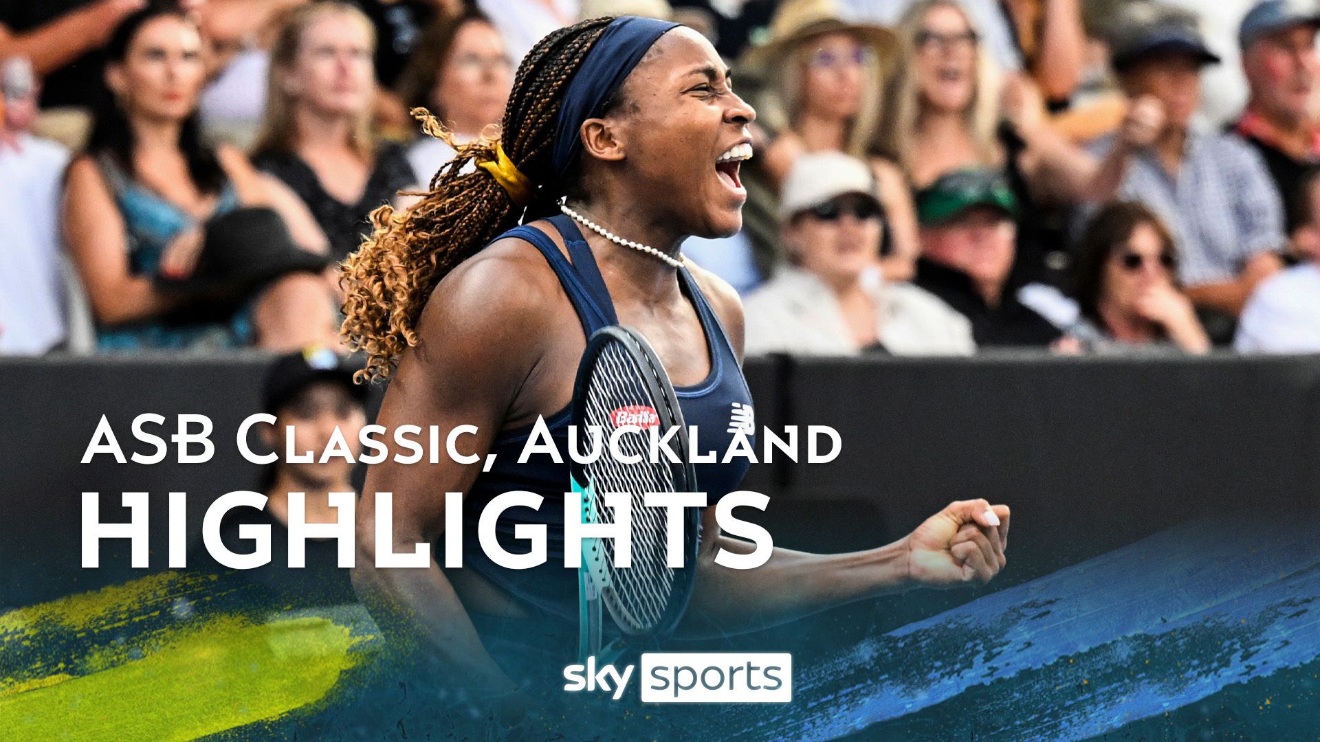 Highlights: Gauff comes from set down to win ASB Classic