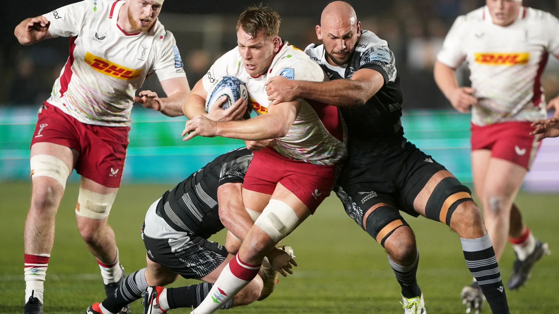 Harlequins go top after Newcastle win; Bristol stun Sale to end home run