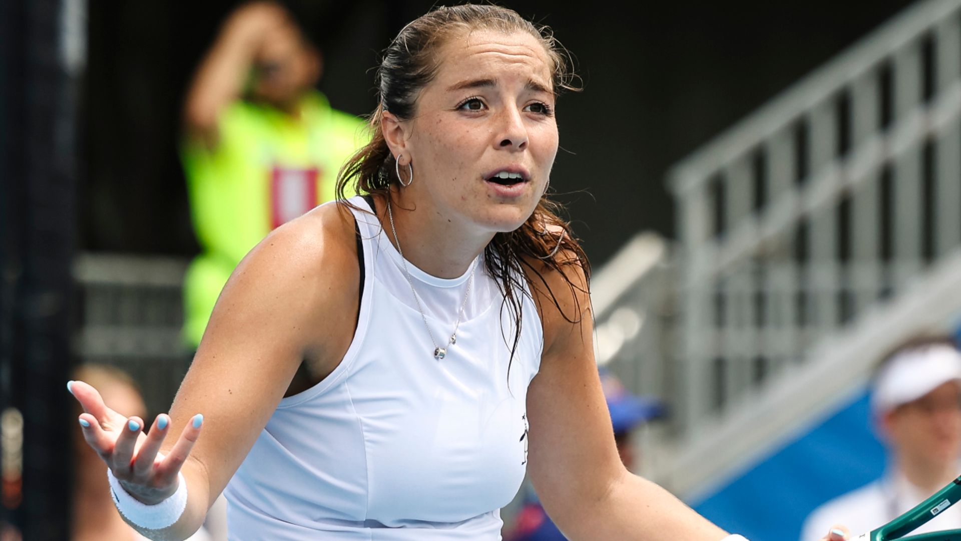 Late collapse costs Brit Burrage on Australian Open debut