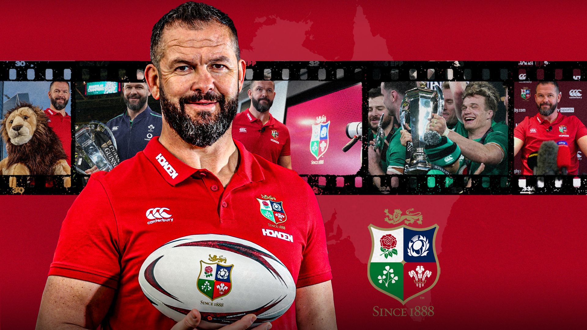 Why have the Lions chosen Farrell to lead them in Australia?