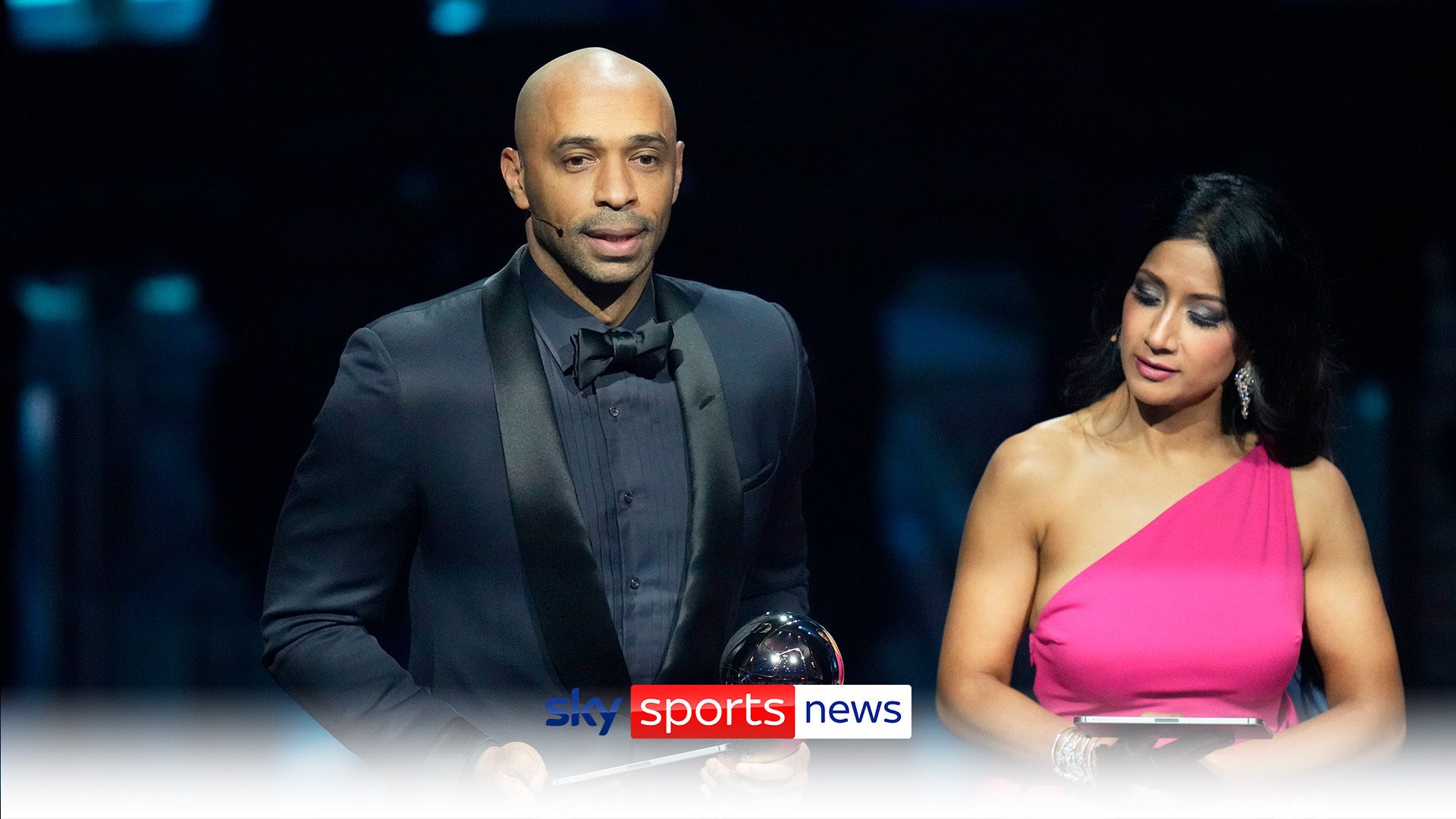 Henry drops cheeky Spurs gag at Best FIFA Awards!