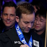 Ali Carter had to settle for a runner-up finish at Alexandra Palace