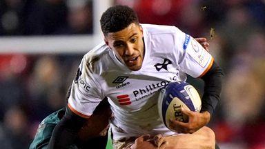 Ospreys wing Keelan Giles is one of four uncapped players named in Wales' summer squad to face South Africa and Australia