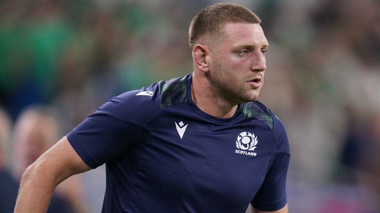 Finn Russell captains Scotland in Cardiff