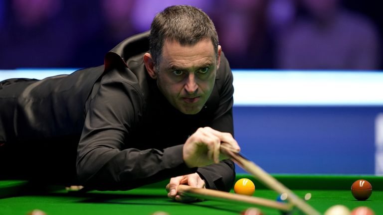 Ronnie O'Sullivan is chasing a record-extending eighth Masters title