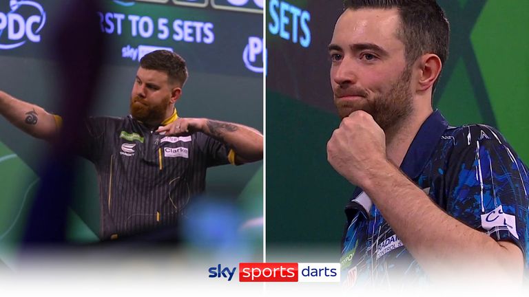 A look back the best of the action from the evening session of the World Darts Championship quarter-finals at Alexandra Palace
