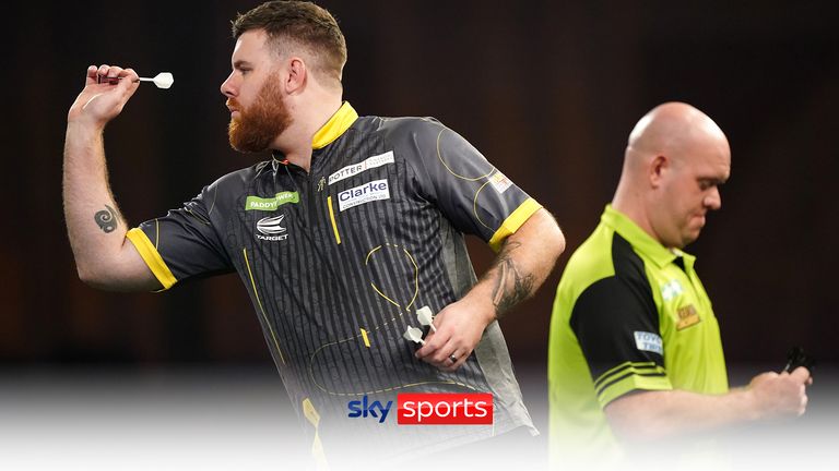 Williams said he probably should have beaten Van Gerwen a bit easier after knocking out the pre-tournament favourite