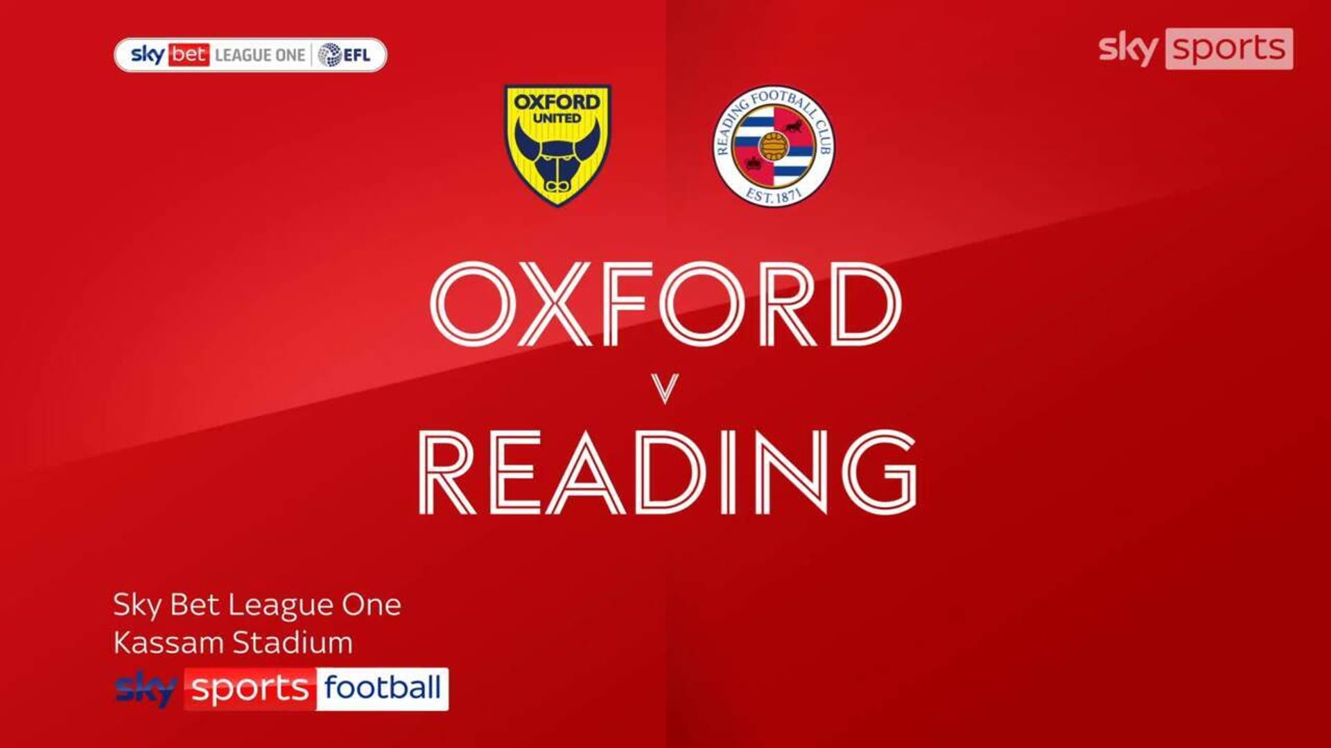Oxford 1-1 Reading