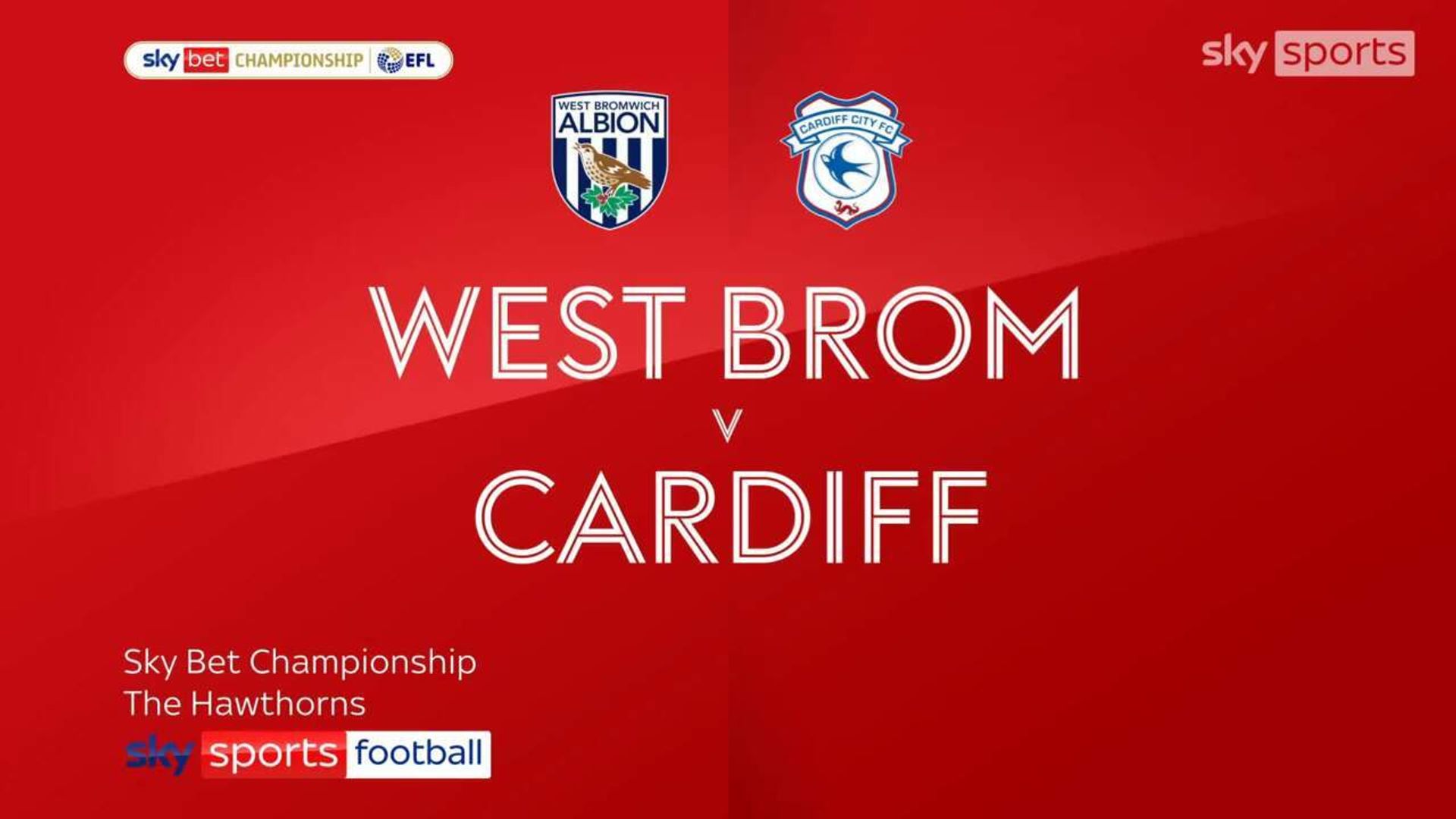 West Brom 2-0 Cardiff