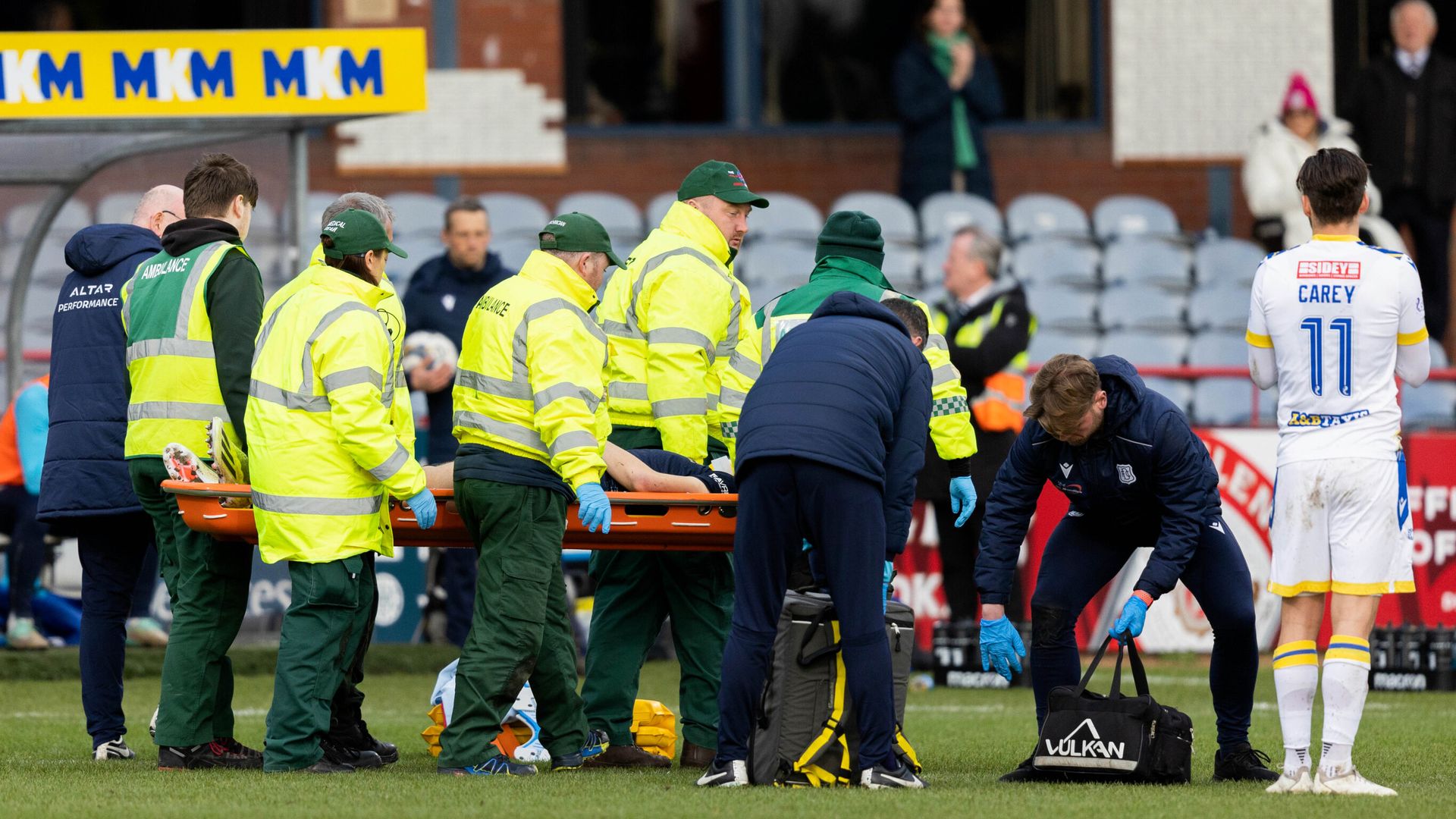 Dundee raise 'serious concerns' with SFA over Mellon head injury